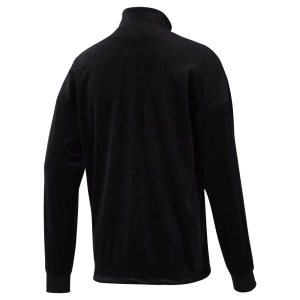 Reebok Classic Vector Velour Half-Zip Sweatshirt Herren - Schwarz - DE 278-JPF